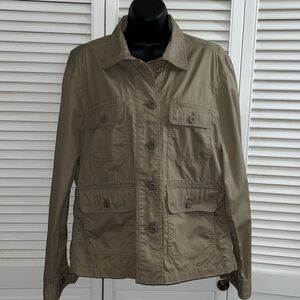 Garnet Hill Women’s Cotton Utility jacket